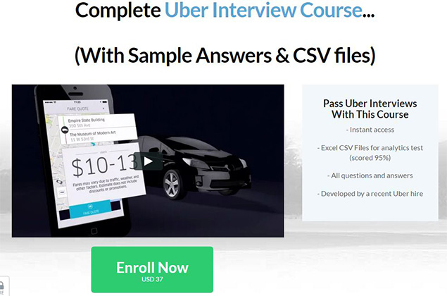 Logo of JudyMclane Uber Interview Course