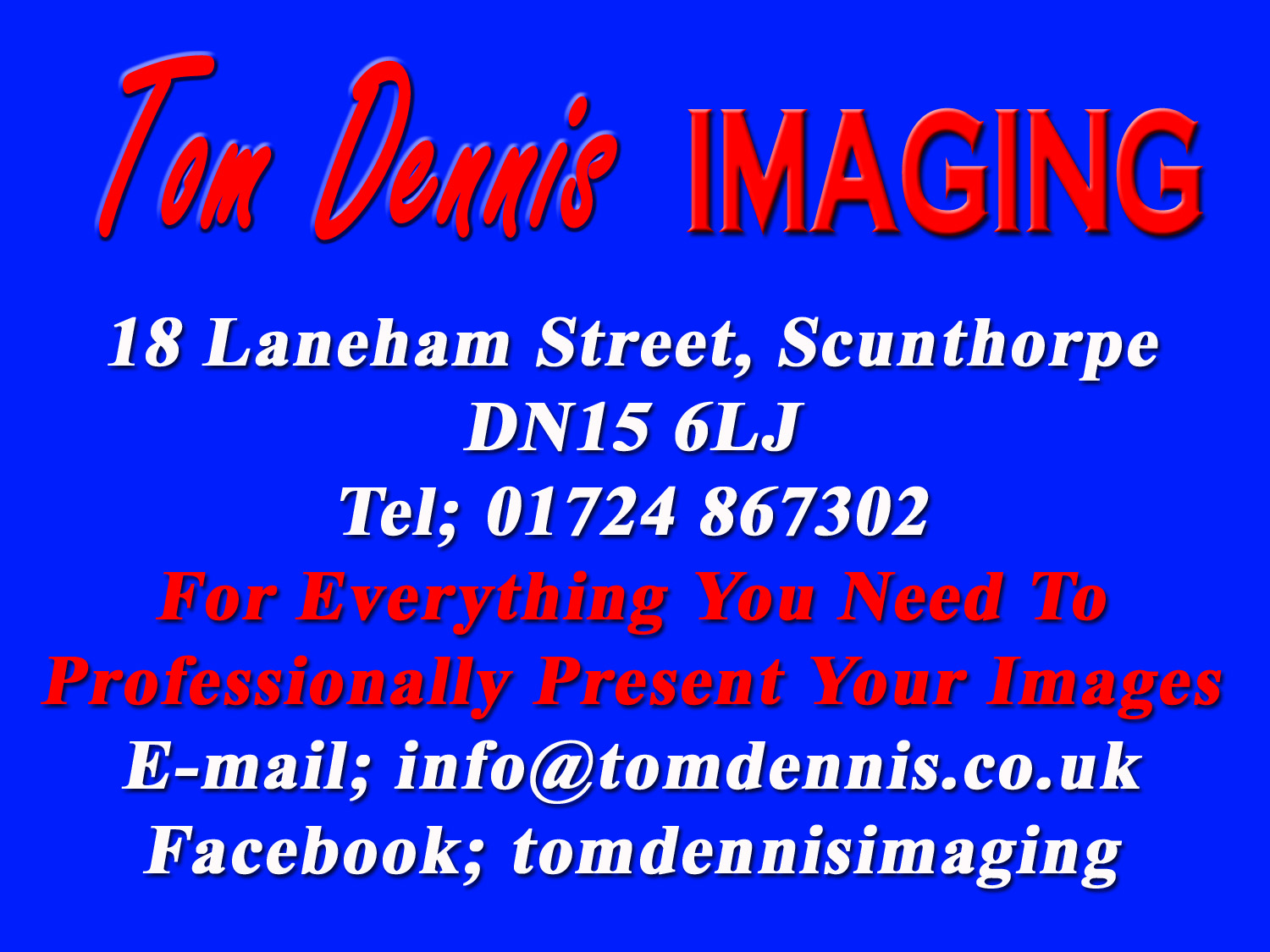 Logo of Tom Dennis Imaging