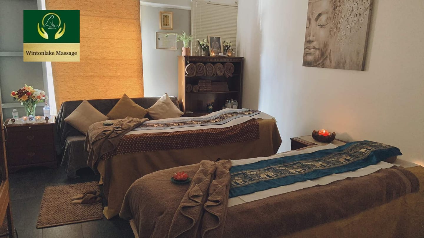 Logo of wintonlake massage