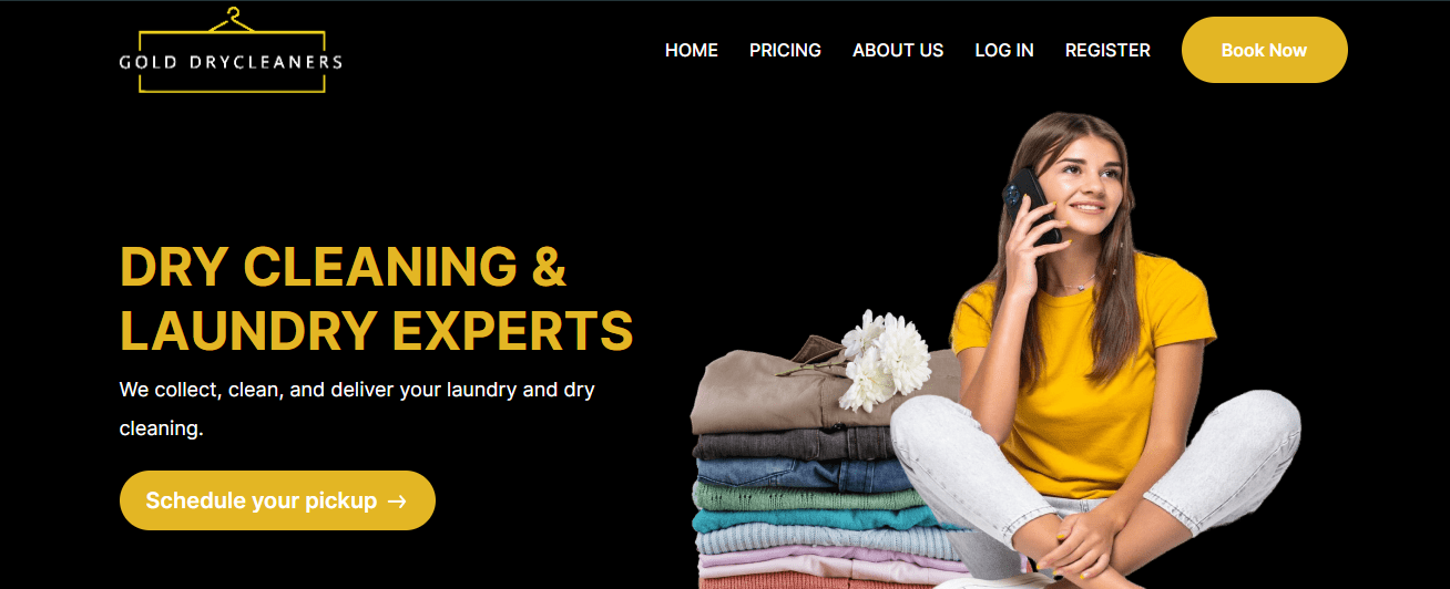 Logo of GoldDry Cleaners