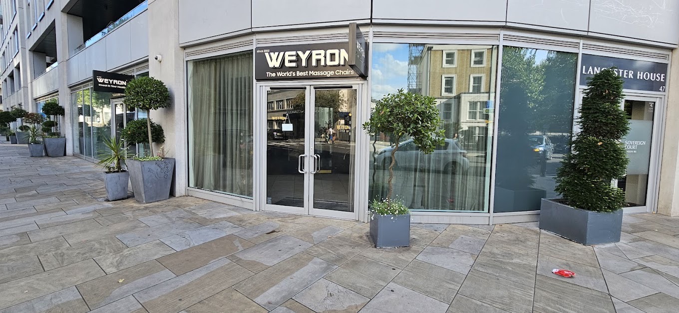 Logo of WEYRON Massage Chairs London
