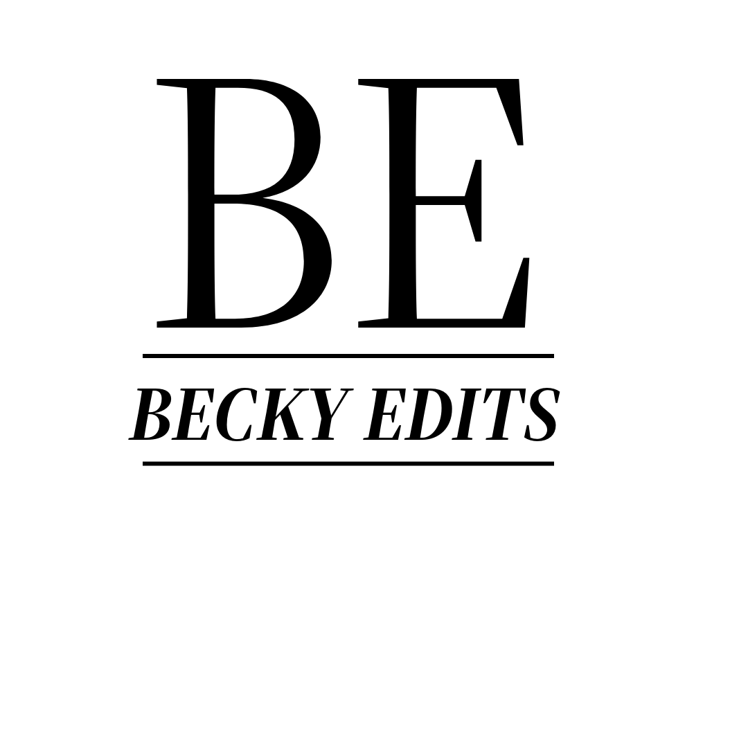 Logo of Becky Edits - Becky Walker Editor Book Publishing In Southend On Sea, Essex