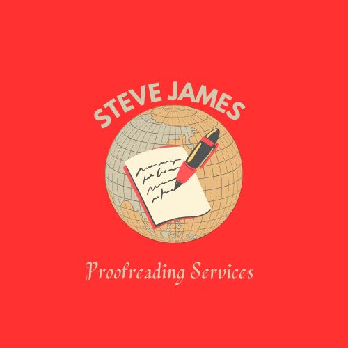 Logo of Steve James Proofreading Editorial And Proof Reading Services In Sandbach, Cheshire